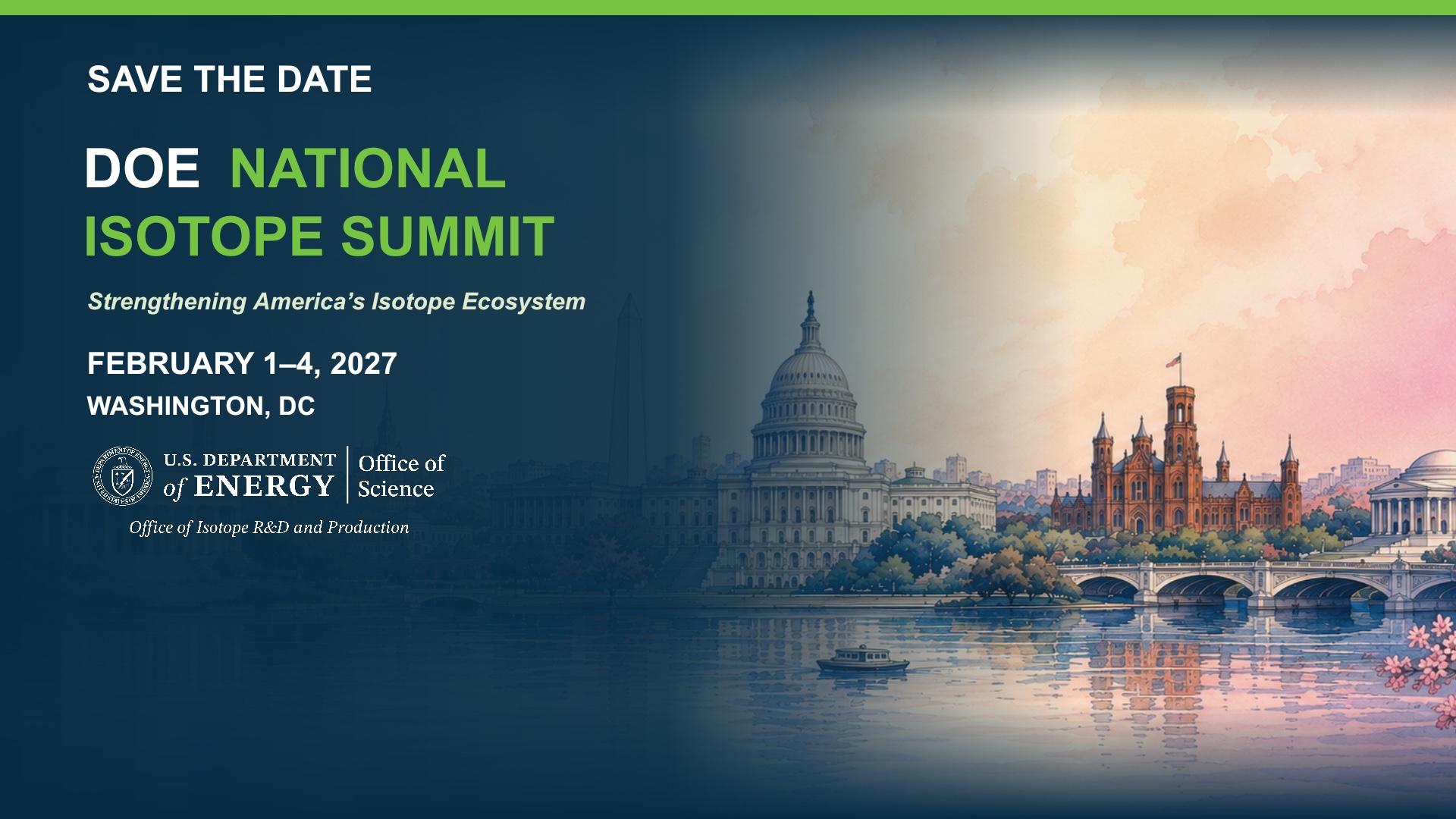 DOE National Isotope Summit