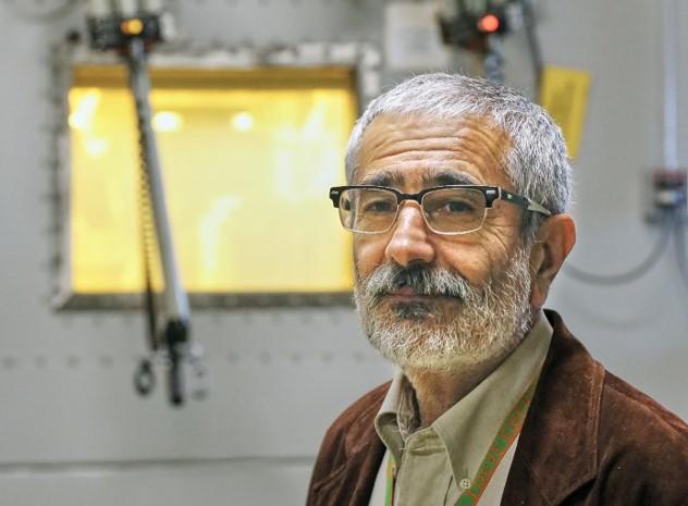 Nuclear chemist Saed Mirzadeh. Image credit: Carlos Jones, ORNL